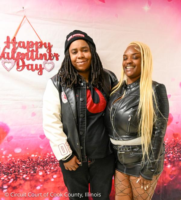 Pictured is Portia Prince Pickens and Tatyana Lewis, from Chicago